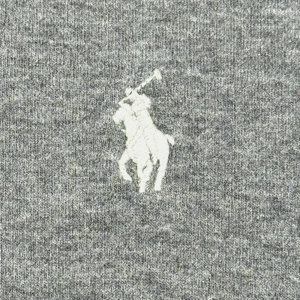 Polo Ralph Lauren  1/4‎ Zip Pullover Fleece Performance Men's L Pony Logo Gray